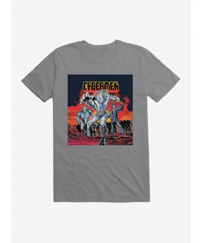 Doctor Who Cybermen Marching Cover T-Shirt $7.41 T-Shirts