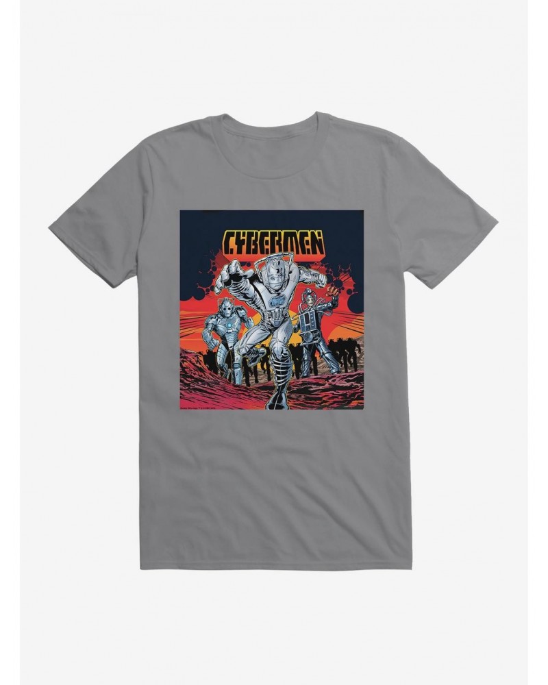 Doctor Who Cybermen Marching Cover T-Shirt $7.41 T-Shirts