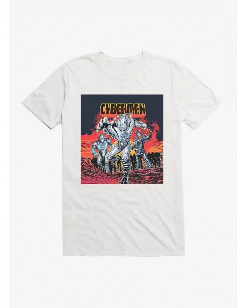 Doctor Who Cybermen Marching Cover T-Shirt $7.41 T-Shirts