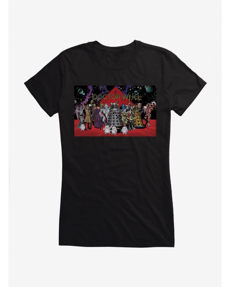 Doctor Who The Crew Girls T-Shirt $12.20 T-Shirts