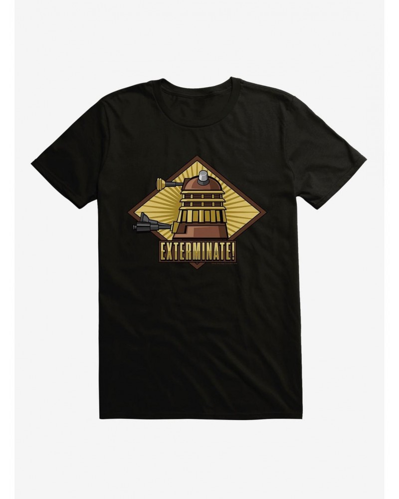 Doctor Who Dalek Exterminate T-Shirt $10.28 T-Shirts