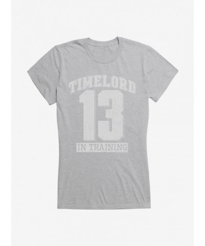 Doctor Who Thirteenth Doctor Time Lord In Training Girls T-Shirt $11.45 T-Shirts