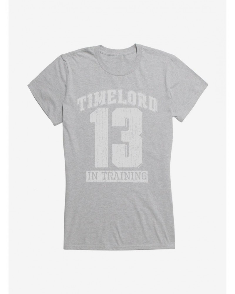 Doctor Who Thirteenth Doctor Time Lord In Training Girls T-Shirt $11.45 T-Shirts