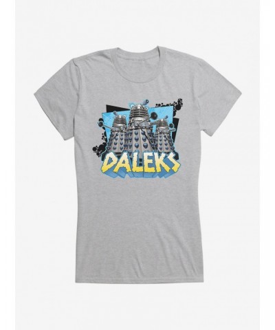 Doctor Who Daleks Trio Girls T-Shirt $9.21 T-Shirts