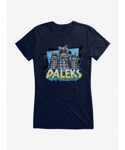 Doctor Who Daleks Trio Girls T-Shirt $9.21 T-Shirts