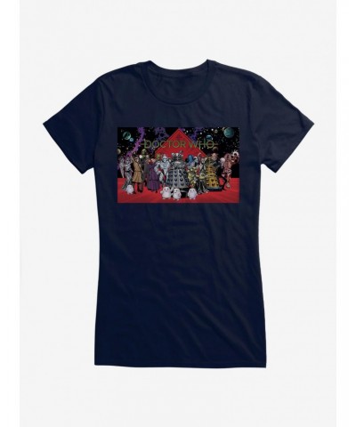 Doctor Who The Crew Girls T-Shirt $12.20 T-Shirts