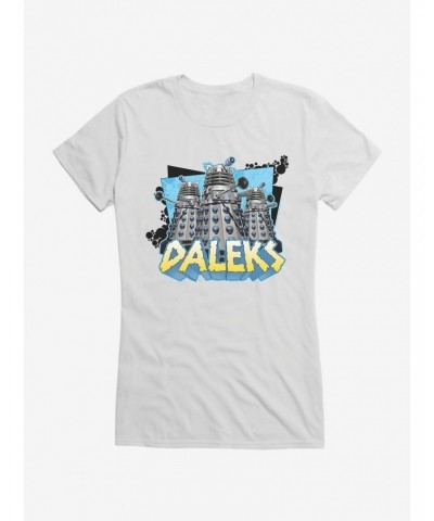 Doctor Who Daleks Trio Girls T-Shirt $9.21 T-Shirts