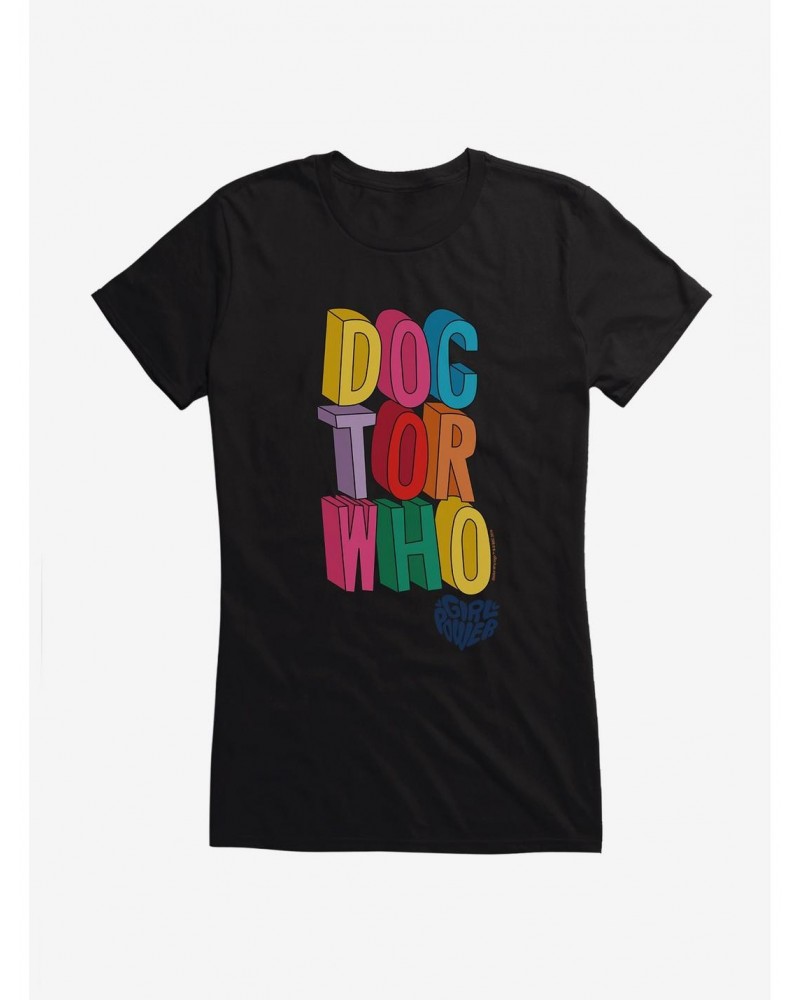 Doctor Who Thirteenth Doctor Girl Power Girls T-Shirt $12.45 T-Shirts