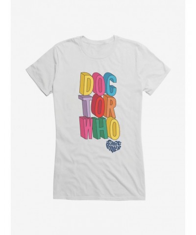 Doctor Who Thirteenth Doctor Girl Power Girls T-Shirt $12.45 T-Shirts