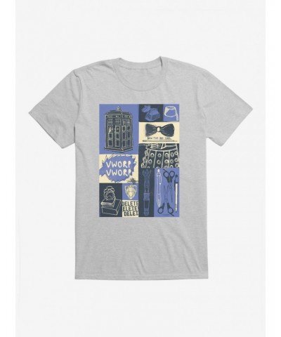 Doctor Who TARDIS Classic Icons T-Shirt $10.04 T-Shirts