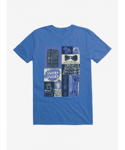 Doctor Who TARDIS Classic Icons T-Shirt $10.04 T-Shirts