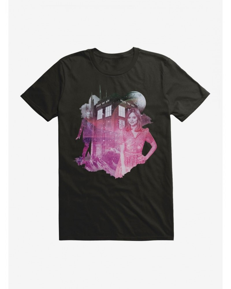 Doctor Who Clara And The Twelfth Doctor T-Shirt $7.89 T-Shirts