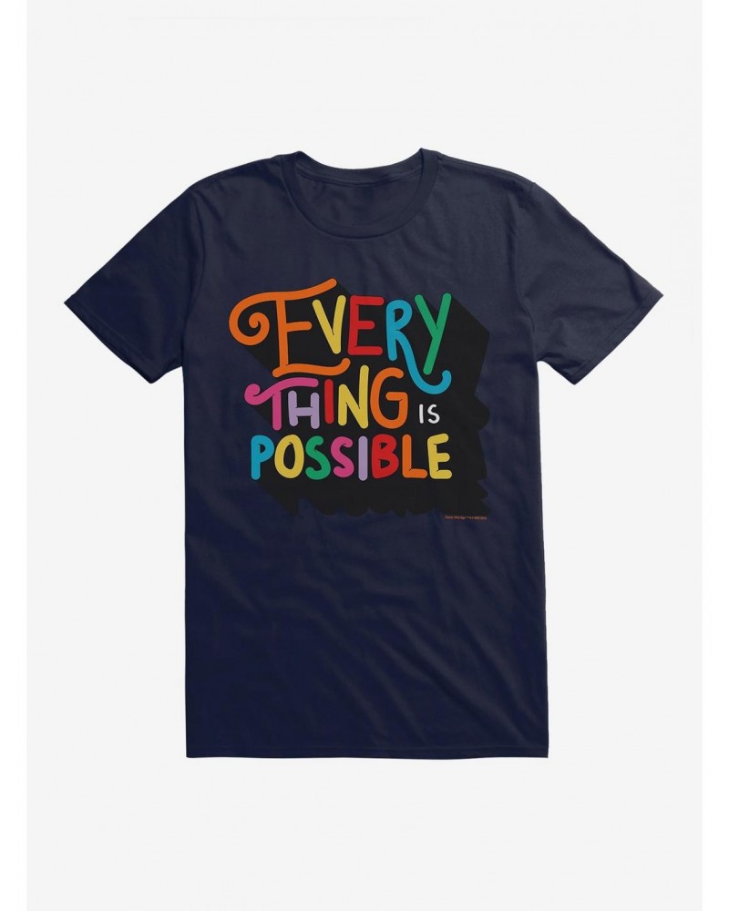 Doctor Who Thirteenth Doctor Everything Is Possible T-Shirt $8.13 T-Shirts