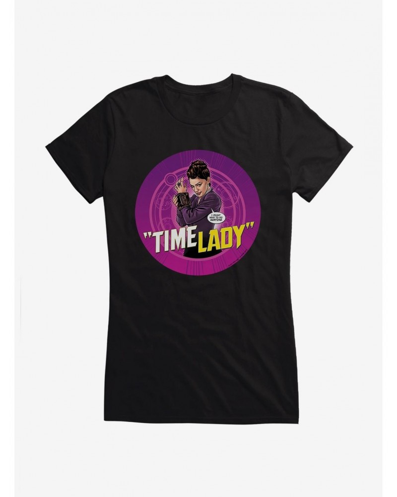 Doctor Who Time Lady Hunting Girls T-Shirt $7.47 T-Shirts