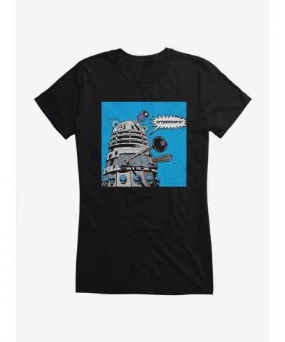 Doctor Who Dalek Exterminate Girls T-Shirt $8.47 T-Shirts