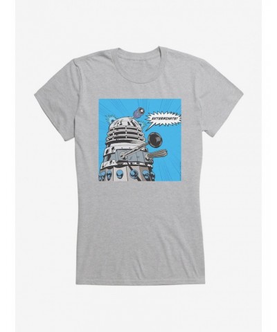 Doctor Who Dalek Exterminate Girls T-Shirt $8.47 T-Shirts