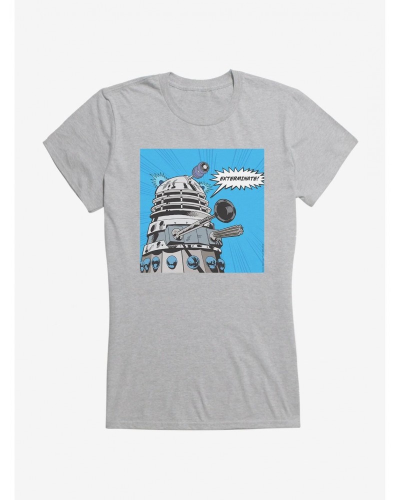 Doctor Who Dalek Exterminate Girls T-Shirt $8.47 T-Shirts