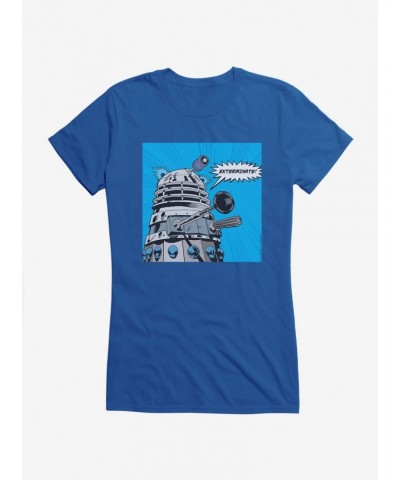 Doctor Who Dalek Exterminate Girls T-Shirt $8.47 T-Shirts