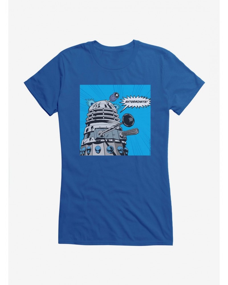 Doctor Who Dalek Exterminate Girls T-Shirt $8.47 T-Shirts