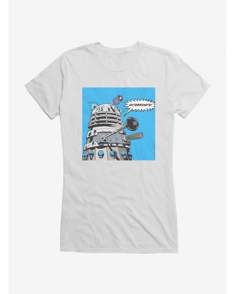 Doctor Who Dalek Exterminate Girls T-Shirt $8.47 T-Shirts