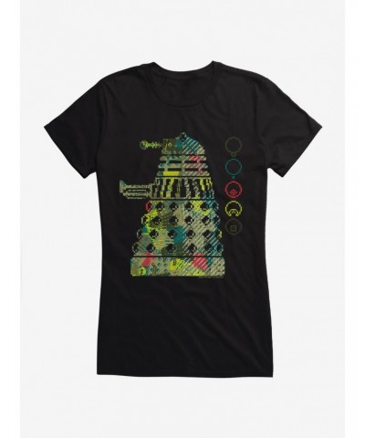 Doctor Who Colorful Dalek Girls T-Shirt $11.70 T-Shirts