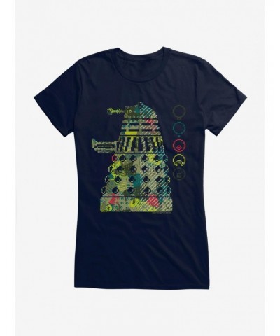 Doctor Who Colorful Dalek Girls T-Shirt $11.70 T-Shirts