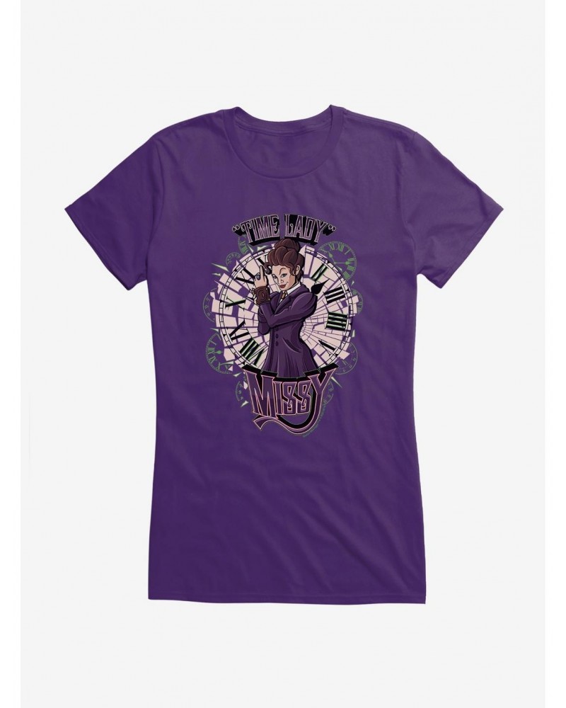 Doctor Who Time Lady Missy Girls T-Shirt $12.20 T-Shirts