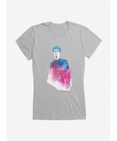 Doctor Who The Tenth Doctor Galaxy Girls T-Shirt $11.45 T-Shirts