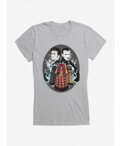 Doctor Who Dalek Electricity Girls T-Shirt $8.22 T-Shirts