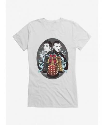 Doctor Who Dalek Electricity Girls T-Shirt $8.22 T-Shirts