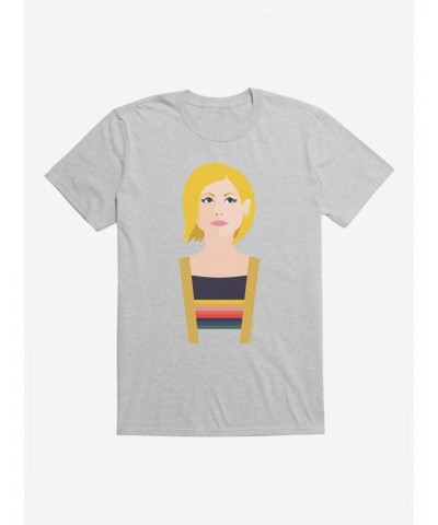 Doctor Who Thirteenth Doctor Illustration Grin T-Shirt $7.65 T-Shirts