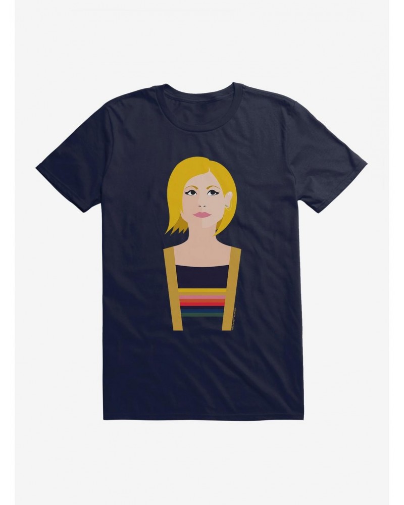 Doctor Who Thirteenth Doctor Illustration Grin T-Shirt $7.65 T-Shirts