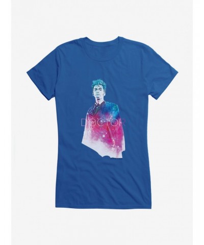 Doctor Who The Tenth Doctor Galaxy Girls T-Shirt $11.45 T-Shirts