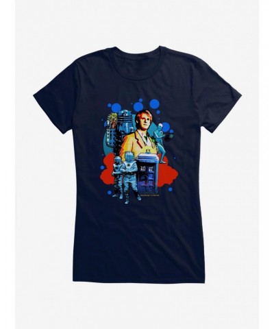 Doctor Who Doctors Surroundings Girls T-Shirt $9.71 T-Shirts