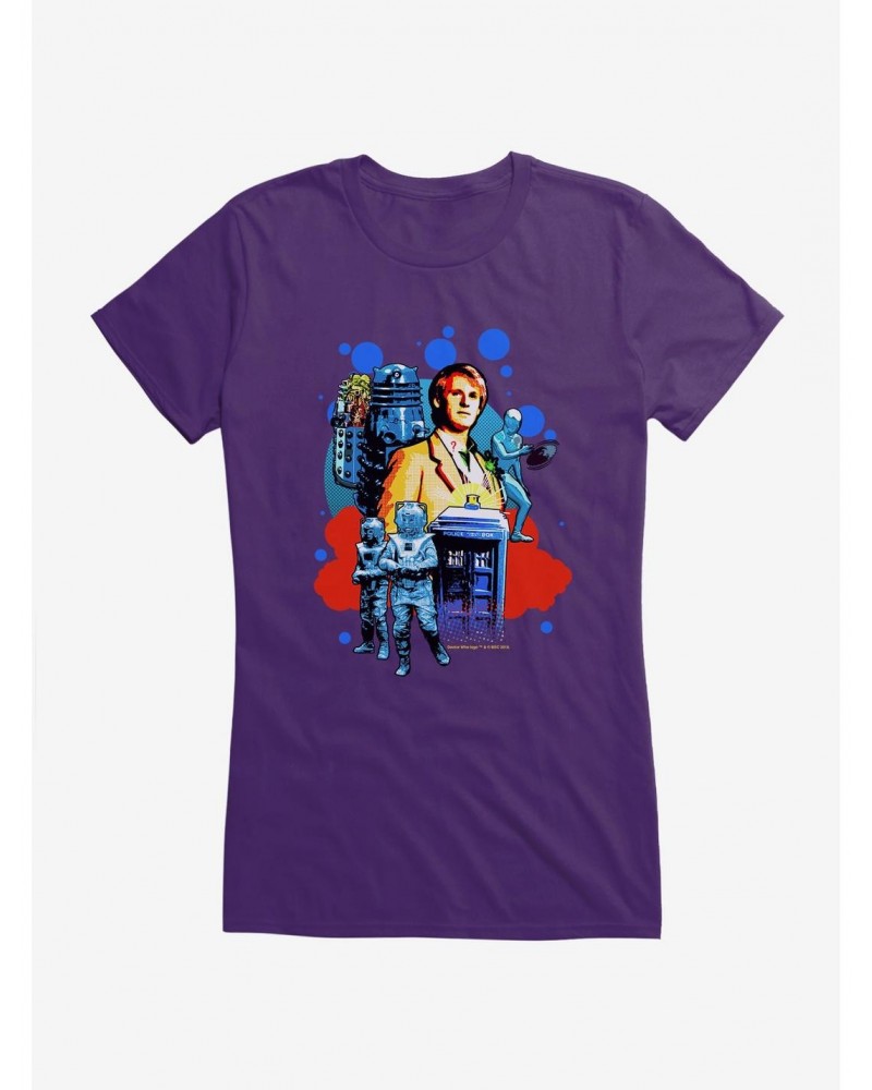 Doctor Who Doctors Surroundings Girls T-Shirt $9.71 T-Shirts