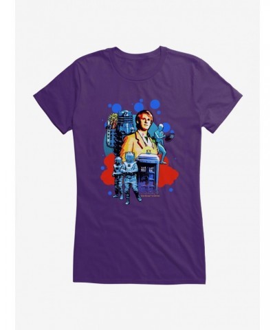 Doctor Who Doctors Surroundings Girls T-Shirt $9.71 T-Shirts