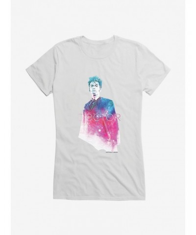 Doctor Who The Tenth Doctor Galaxy Girls T-Shirt $11.45 T-Shirts