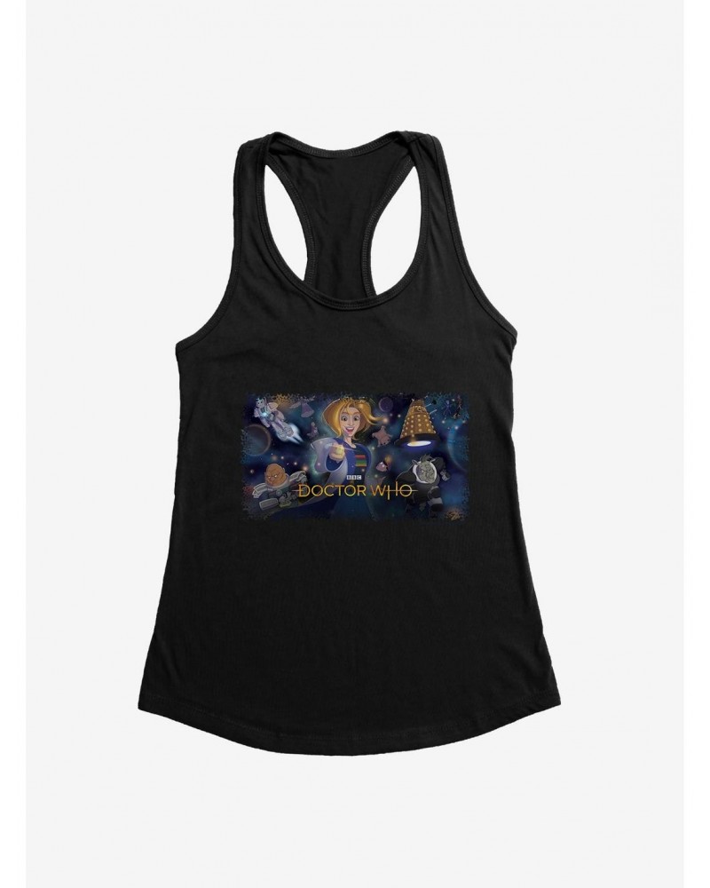 Doctor Who The Thirteenth Doctor Who Day Girls Tank $9.21 Tanks