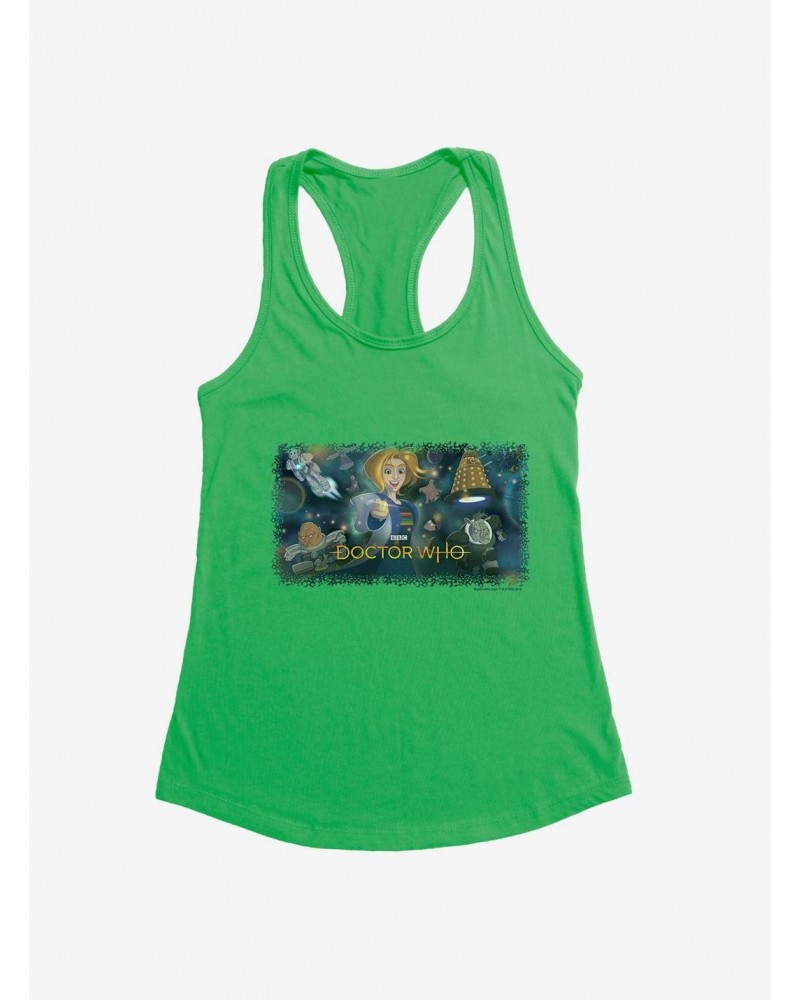 Doctor Who The Thirteenth Doctor Who Day Girls Tank $9.21 Tanks