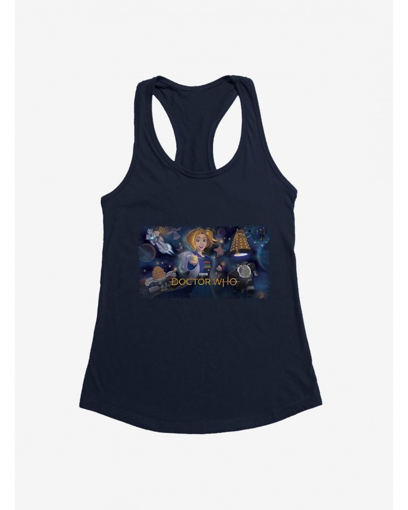 Doctor Who The Thirteenth Doctor Who Day Girls Tank $9.21 Tanks