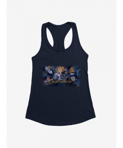 Doctor Who The Thirteenth Doctor Who Day Girls Tank $9.21 Tanks