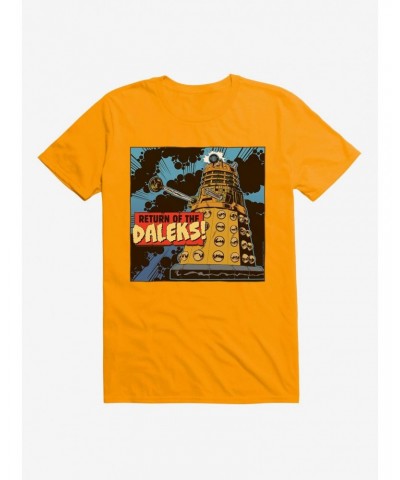 Doctor Who Return Of The Daleks T-Shirt $9.32 T-Shirts