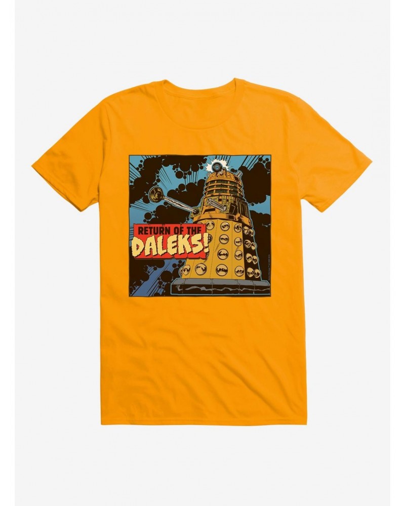 Doctor Who Return Of The Daleks T-Shirt $9.32 T-Shirts