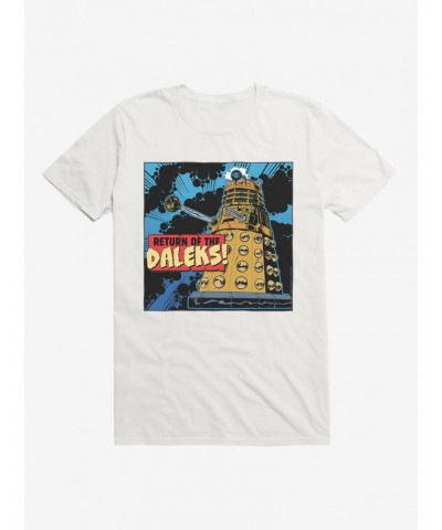 Doctor Who Return Of The Daleks T-Shirt $9.32 T-Shirts