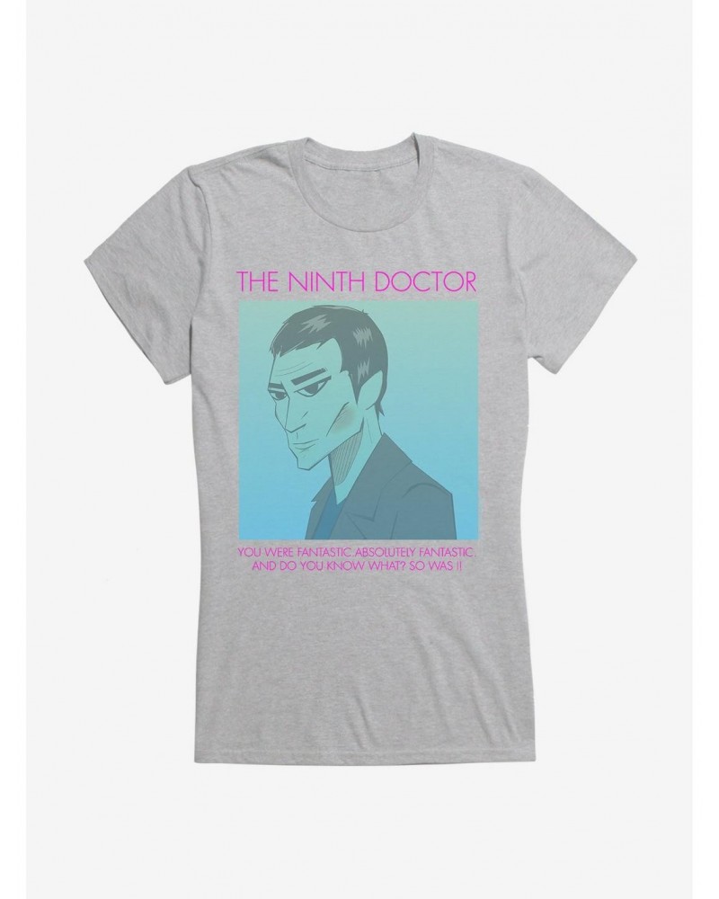 Doctor Who The Ninth Doctor So Was I Girls T-Shirt $10.71 T-Shirts