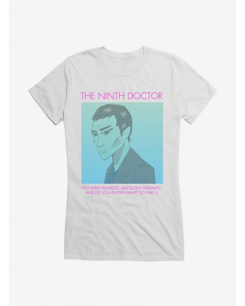 Doctor Who The Ninth Doctor So Was I Girls T-Shirt $10.71 T-Shirts