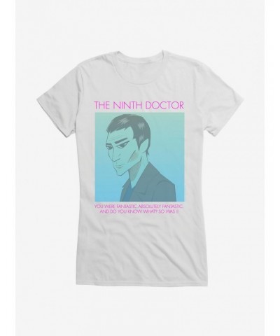 Doctor Who The Ninth Doctor So Was I Girls T-Shirt $10.71 T-Shirts