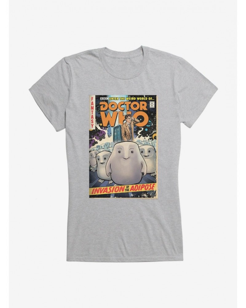 Doctor Who Invasion Of Adipose Comic Girls T-Shirt $10.21 T-Shirts