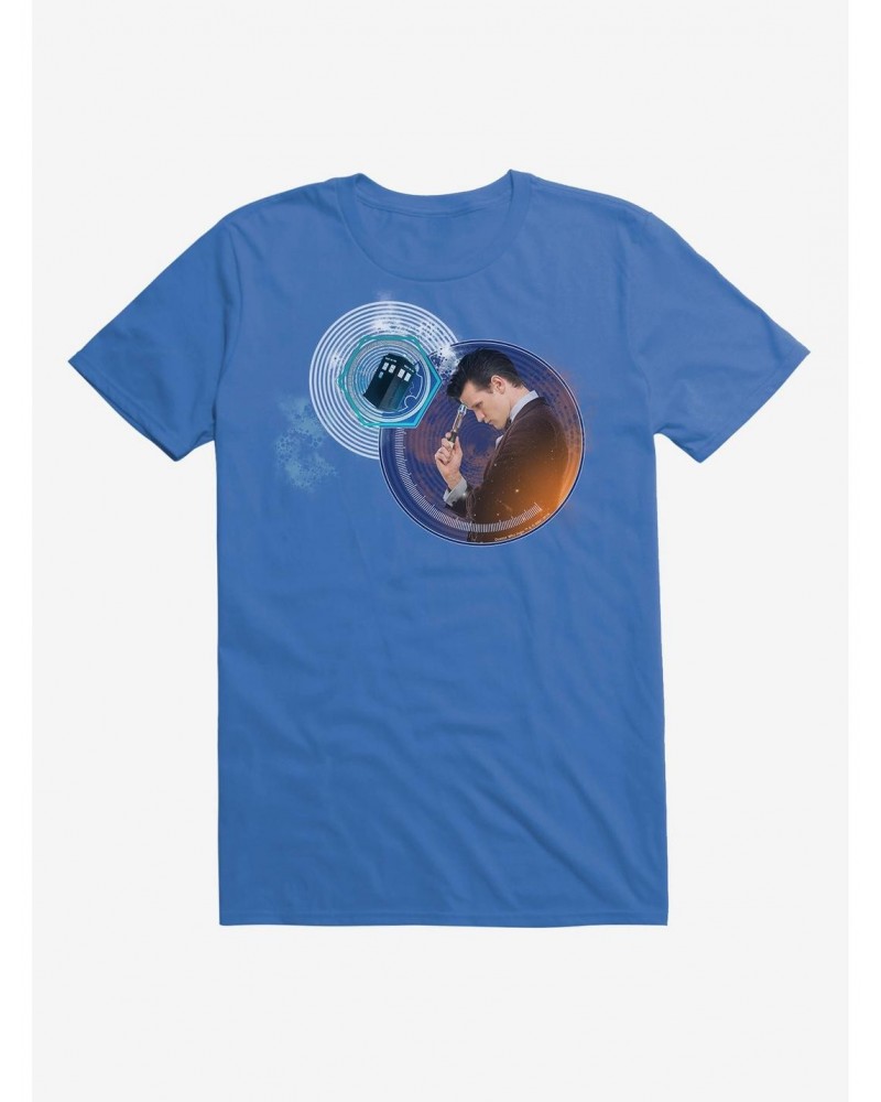 Doctor Who Eleventh Doctor And His TARDIS T-Shirt $11.23 T-Shirts