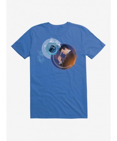 Doctor Who Eleventh Doctor And His TARDIS T-Shirt $11.23 T-Shirts